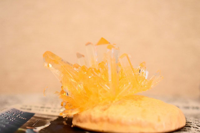 オレンジのマジッククリスタルの写真
