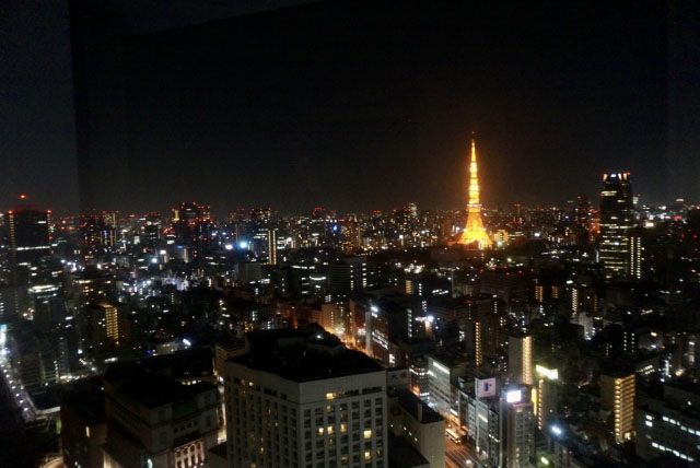 東京の夜景の写真